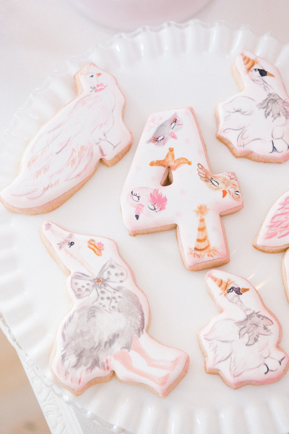 bird sugar cookies
