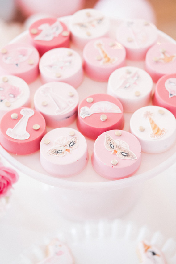 Pastel pink + lavender bird-themed girls birthday party