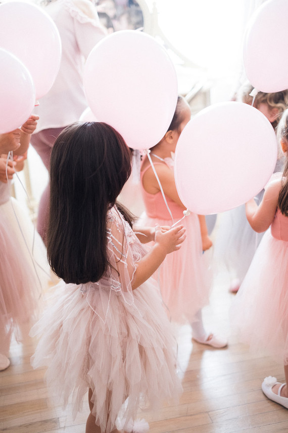 Pastel pink + lavender bird-themed girls birthday party