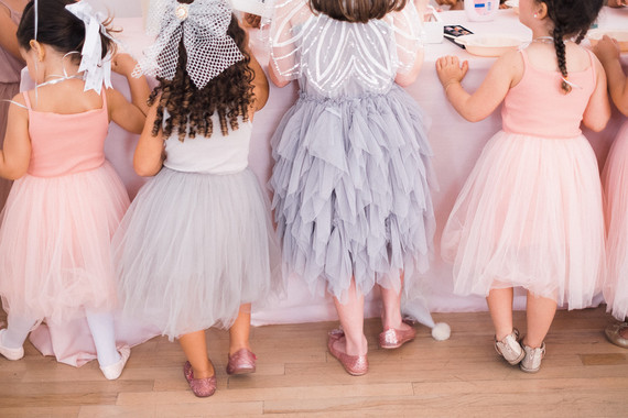 girl's tutu birthday party