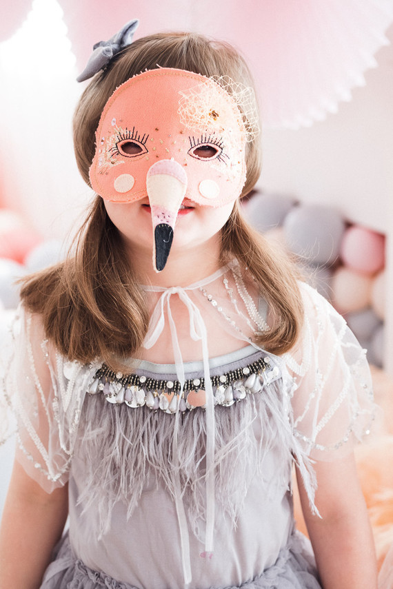 Pastel pink + lavender bird-themed girls birthday party