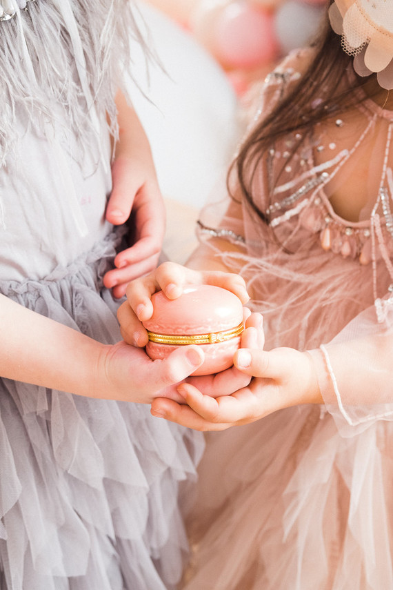 Pastel pink + lavender bird-themed girls birthday party