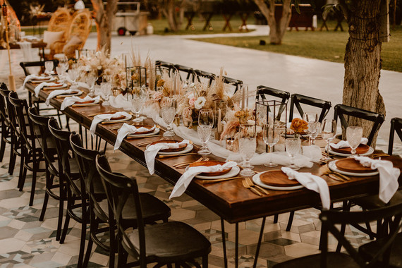 Pampas Grass wedding decor