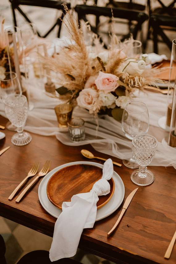 Pampas Grass wedding decor