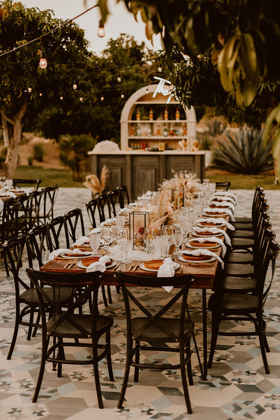 Pampas Grass wedding decor