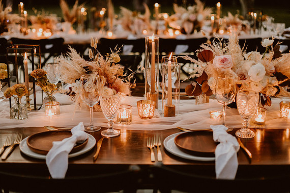 Pampas Grass wedding decor