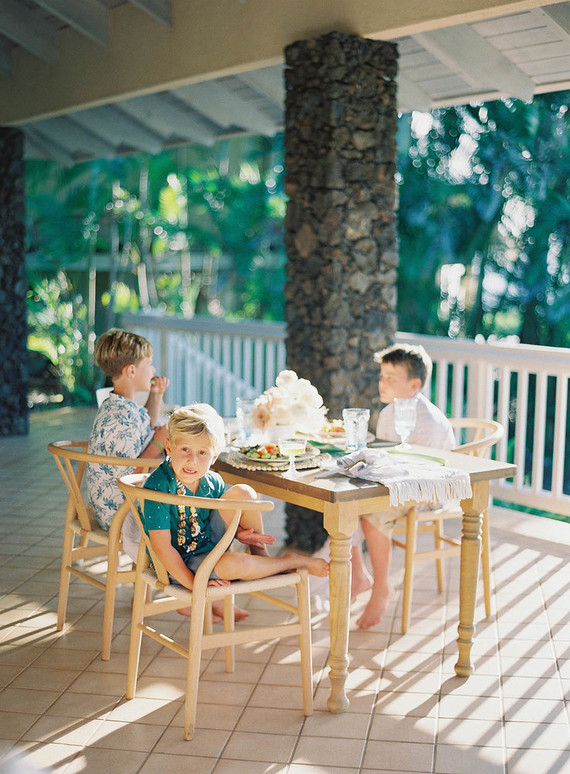 hawaiian beach birthday