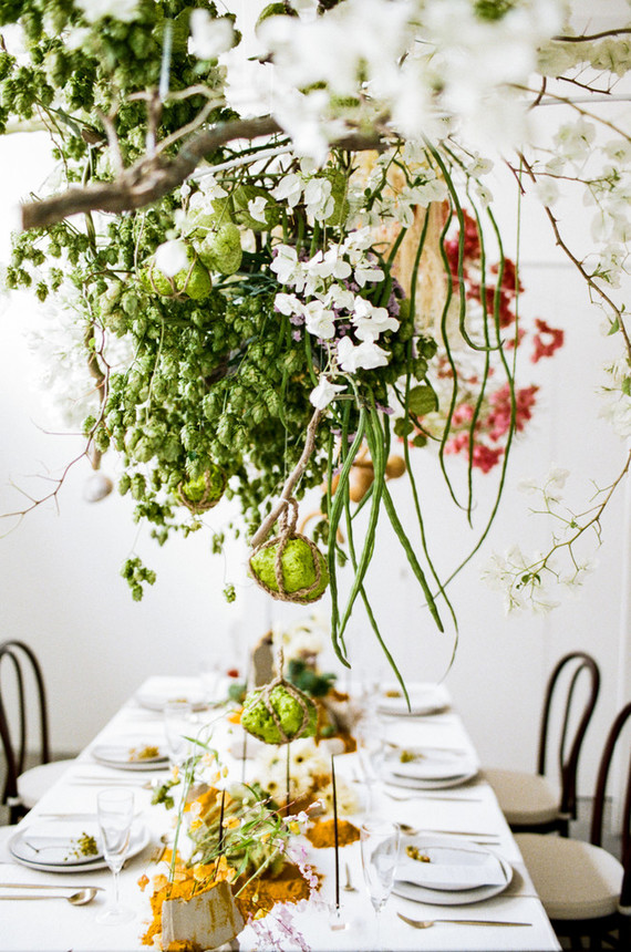 How to style a modern art gallery wedding Inspiration