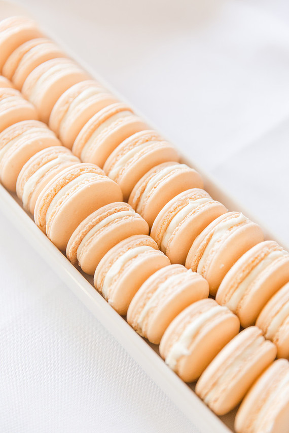 peach themed 1st birthday party