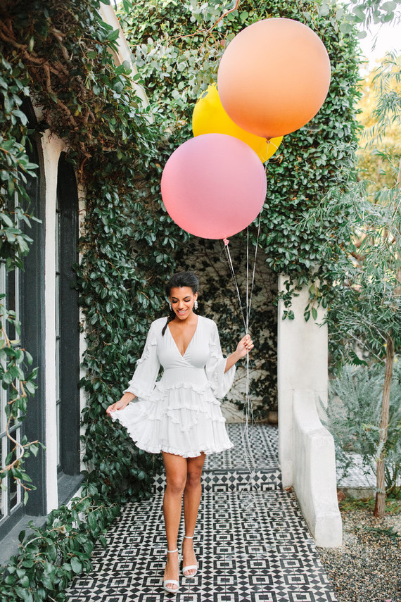 Bridal shower dress