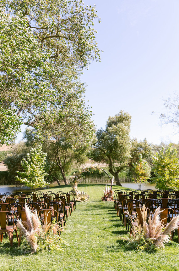 floral ceremony hoop 2020