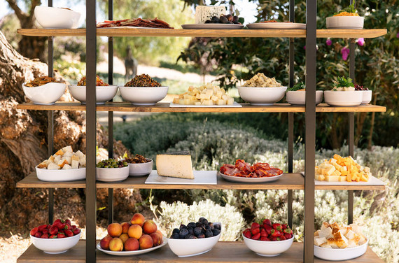 cheese tasting for wedding