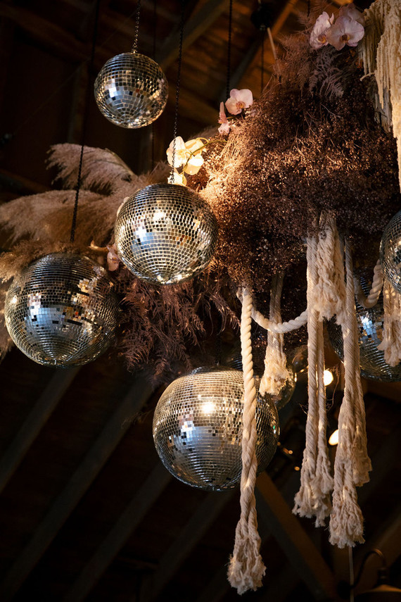 disco balls for wedding