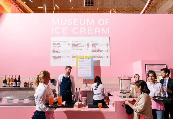 Museum of Ice Cream wedding Inspiration