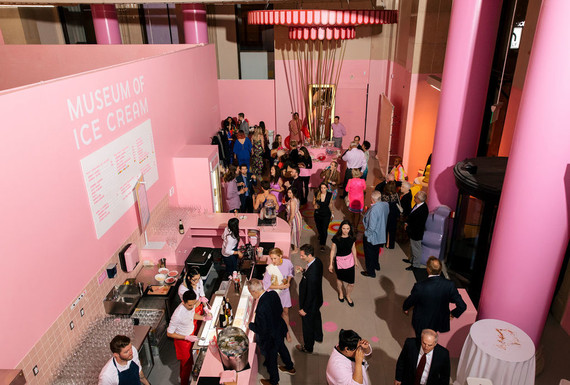 Museum of Ice Cream wedding Inspiration