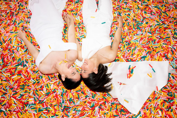 Museum of Ice Cream wedding Inspiration