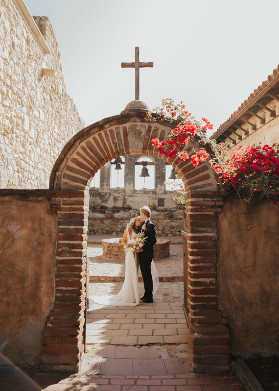 Bohemian Franciscan Gardens wedding
