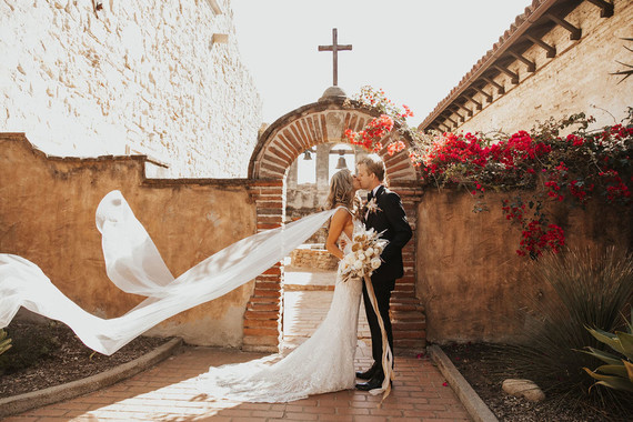 Bohemian Franciscan Gardens wedding