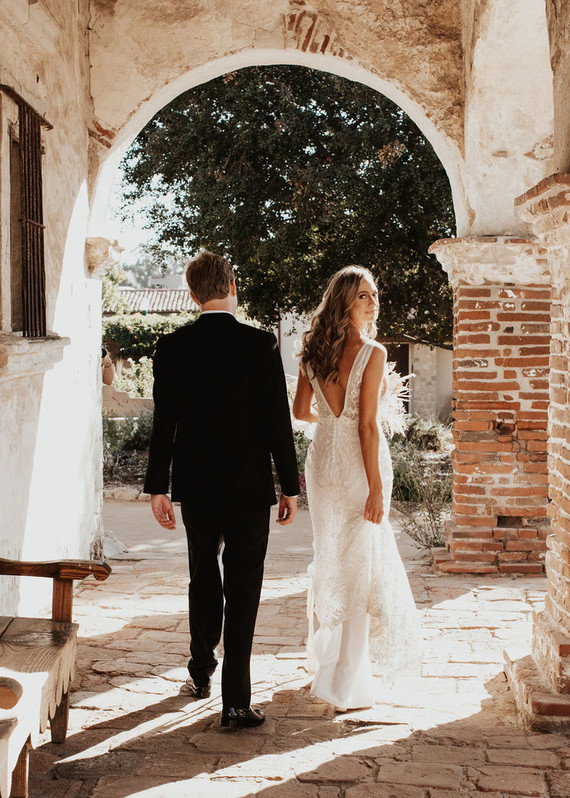 Bohemian Franciscan Gardens wedding