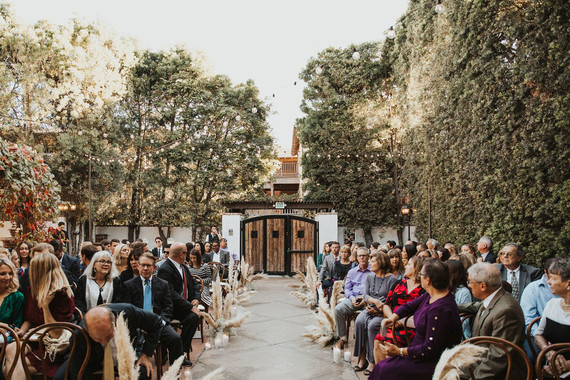 Bohemian Franciscan Gardens wedding