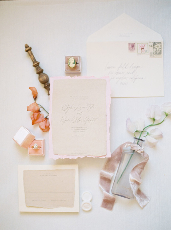 romantic calligraphy wedding invitationsromantic calligraphy wedding invitations