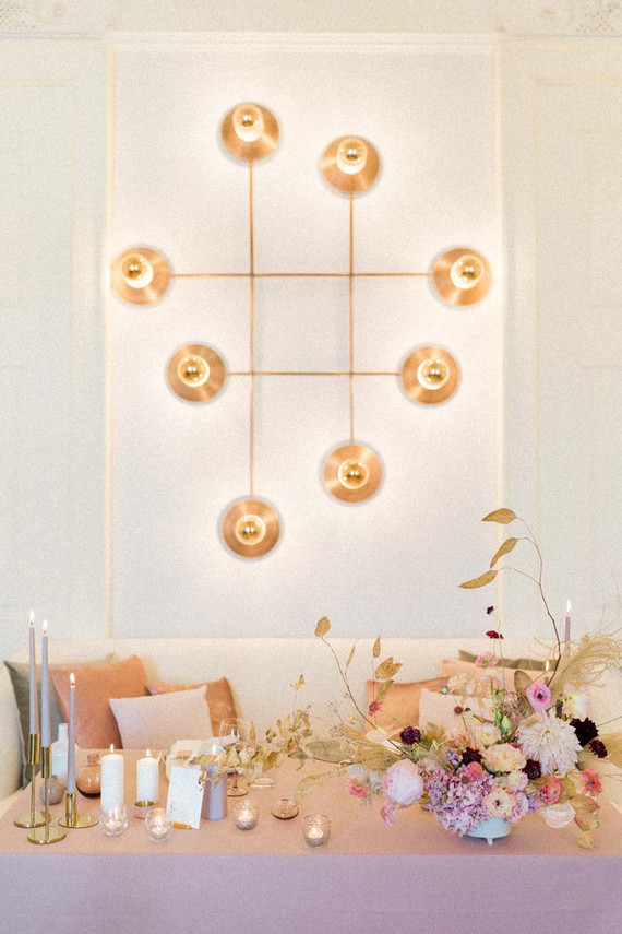 feminine, pink bridal ideas in a Lisbon palace