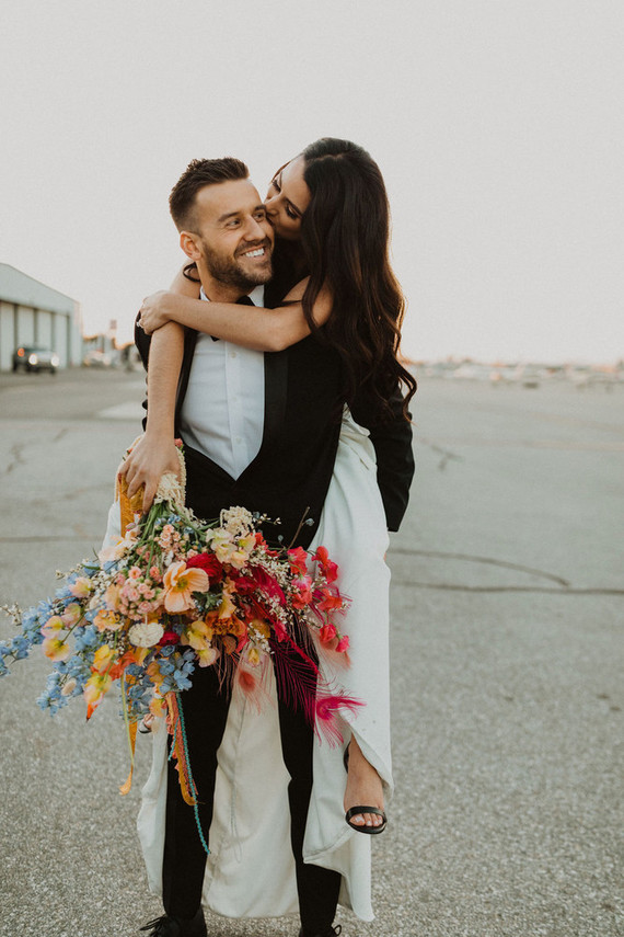 colorful coachella inspired wedding ideas