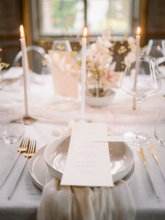 modern neutral menus