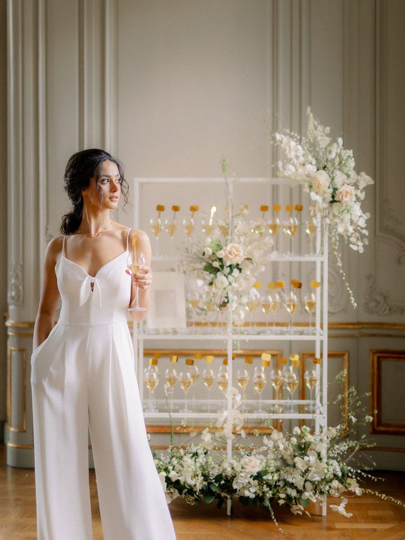 Aimé Berlin bridal jumpsuit