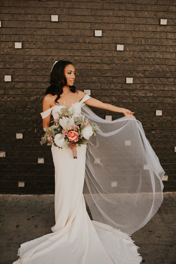 diy bridal veil