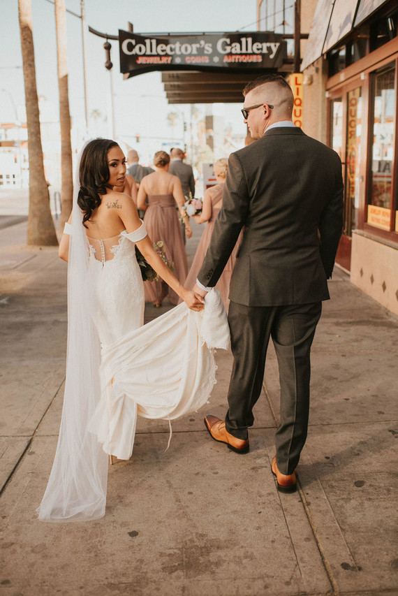 DIY bridal veil
