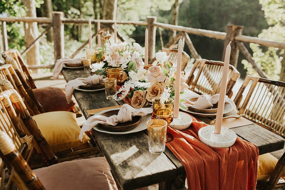 orange and rust wedding colors