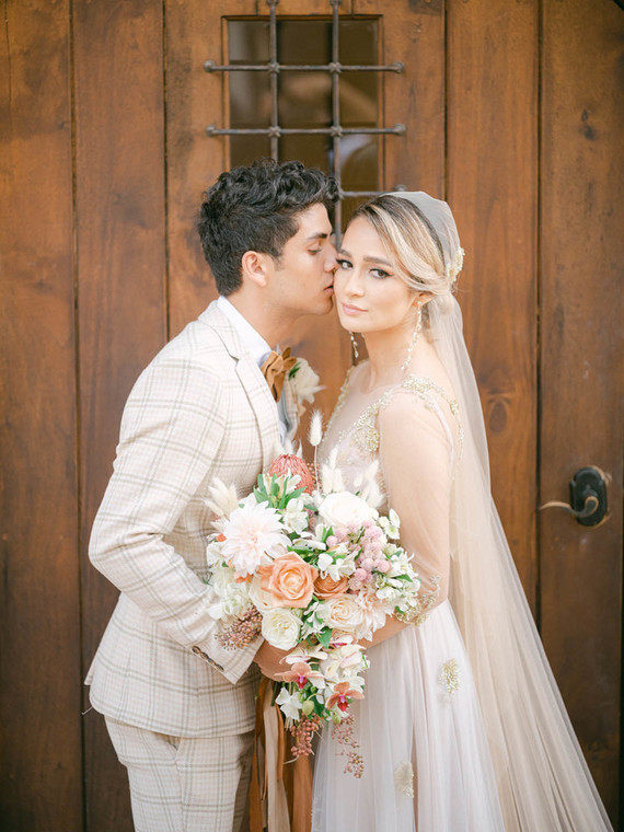 unique plaid grooms suit Inspiration