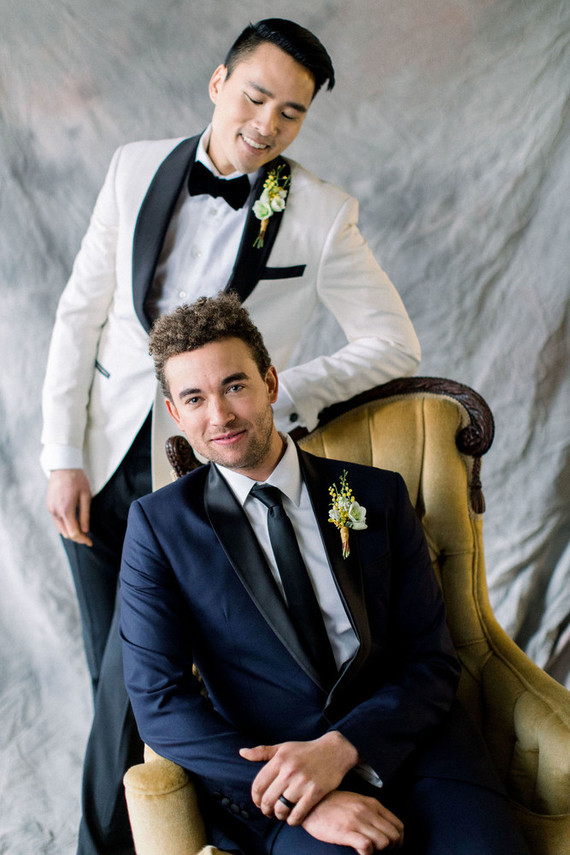 modern groom's fashion