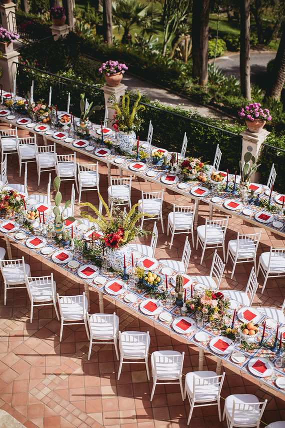 Sicily wedding at Belmond Grand Hotel Inspiration
