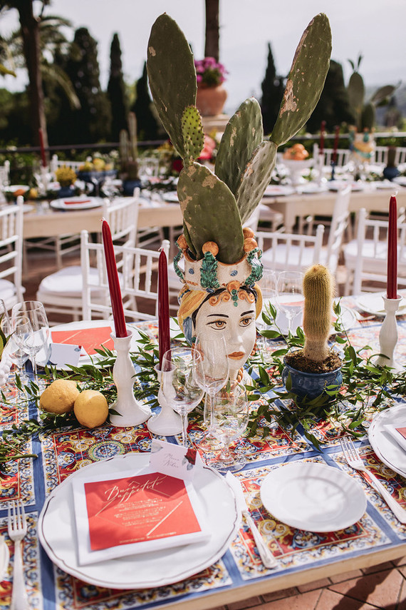 Sicily wedding at Belmond Grand Hotel Inspiration