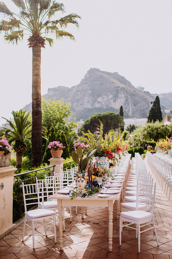 Sicily wedding at Belmond Grand Hotel Inspiration