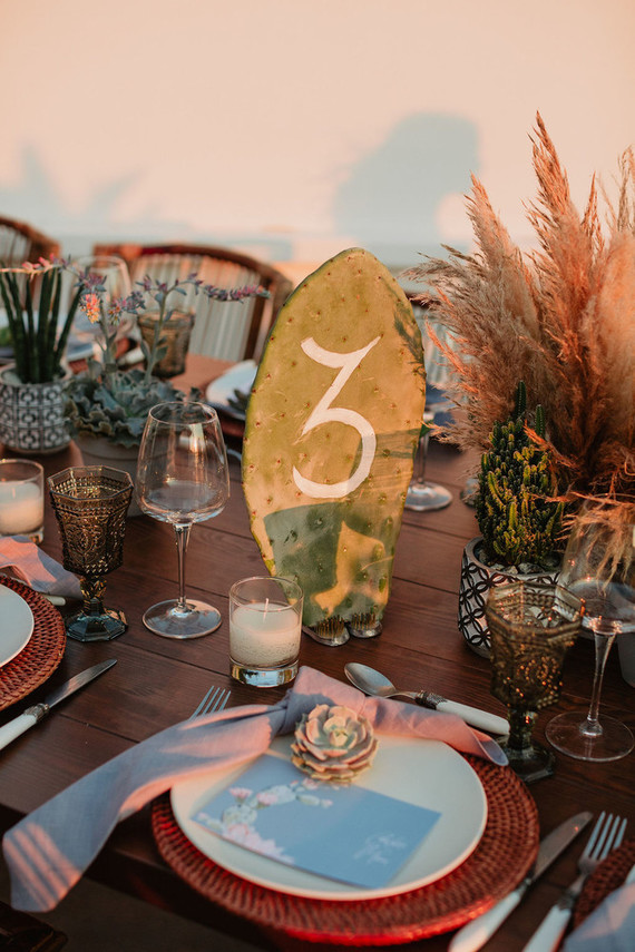 Sunset wedding at Ios Club Inspiration