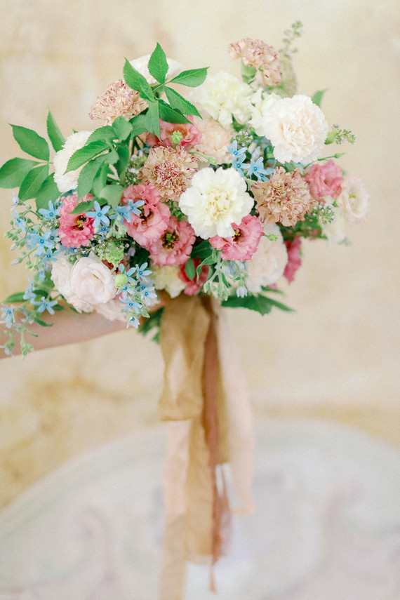 spring bridal bouquet