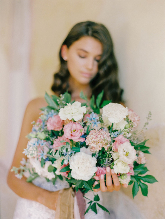 spring bridal bouquet