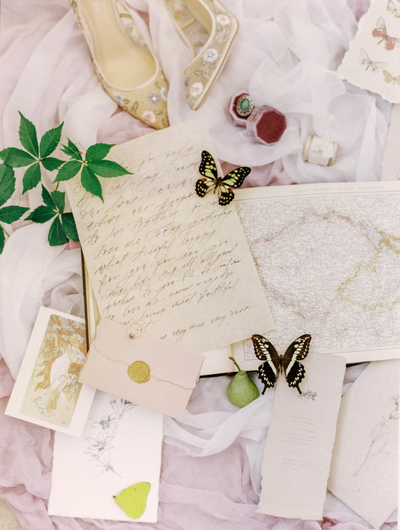 timeless wedding calligraphy