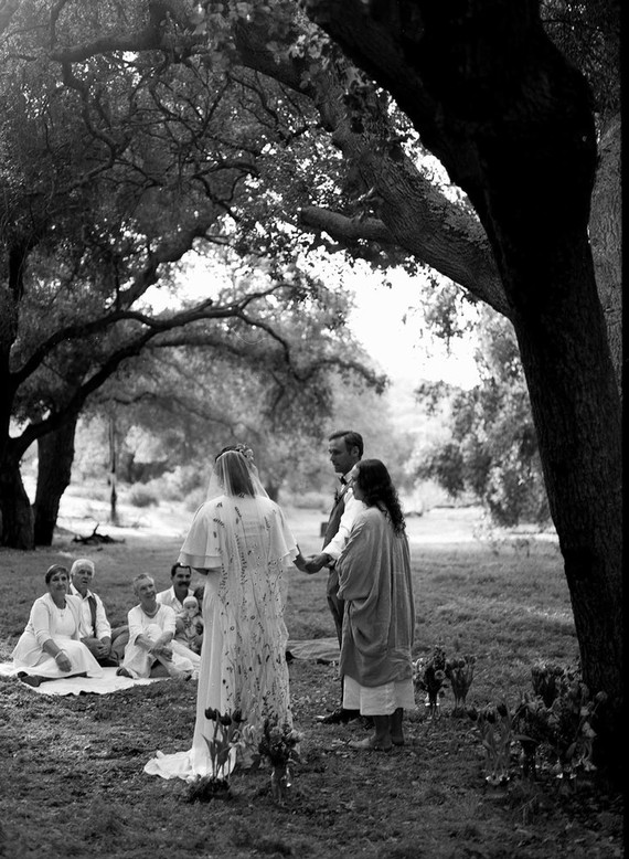 Sweet southern California family elopement at a park