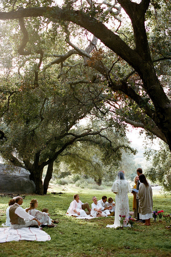 Sweet southern California family elopement at a park