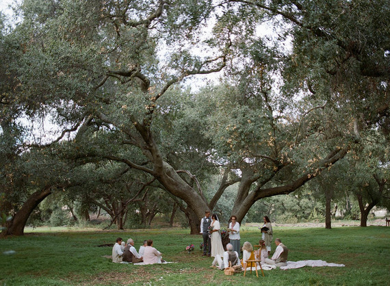 Sweet southern California family elopement at a park