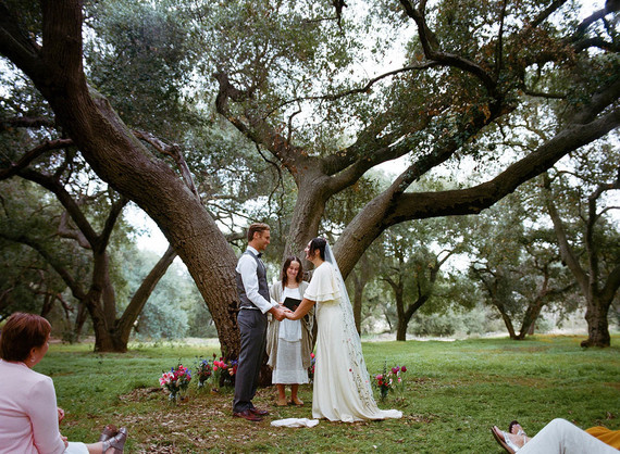 Sweet southern California family elopement at a park