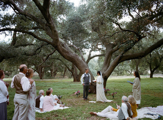 Sweet southern California family elopement at a park