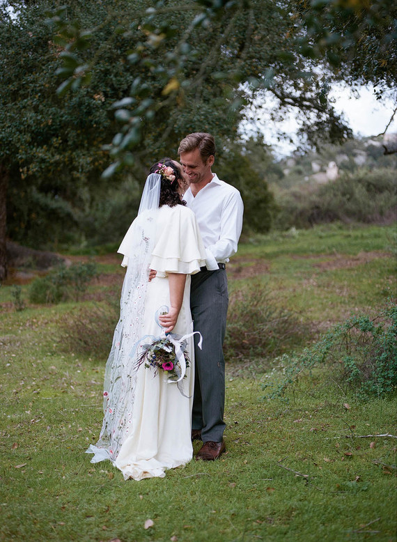 Sweet southern California family elopement at a park
