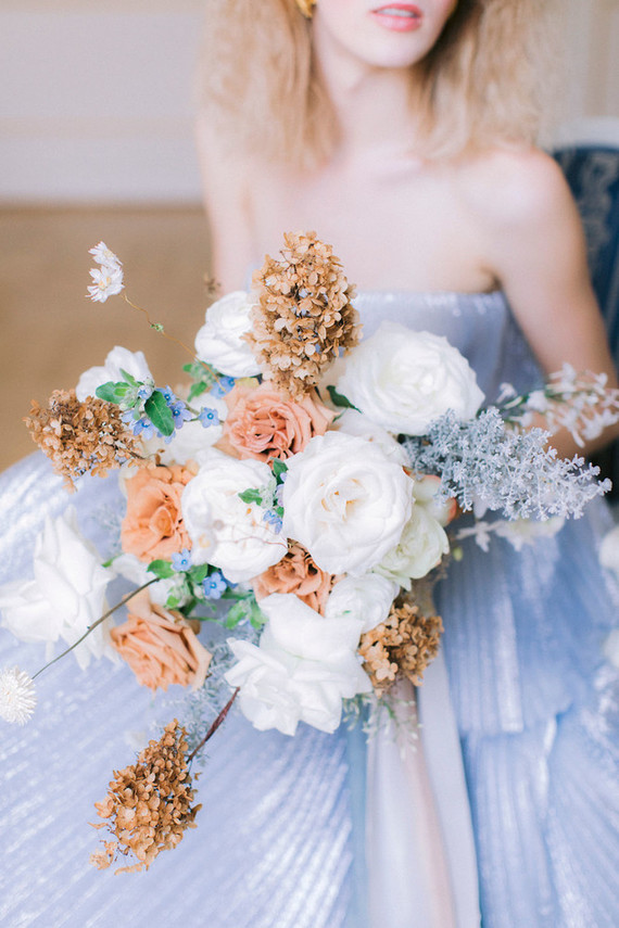 dried wedding bouquet