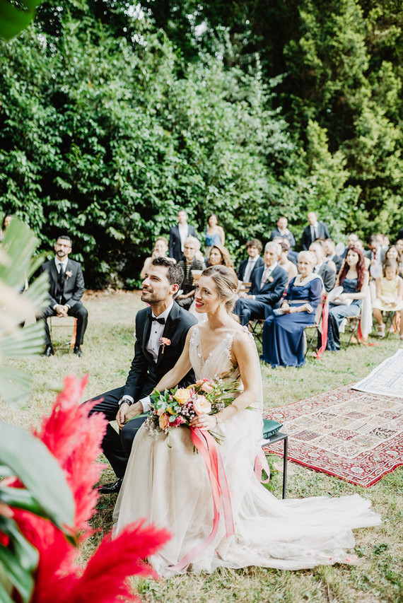 colorful tropical ceremony Inspiration