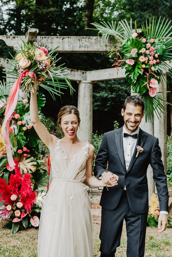 colorful tropical ceremony Inspiration